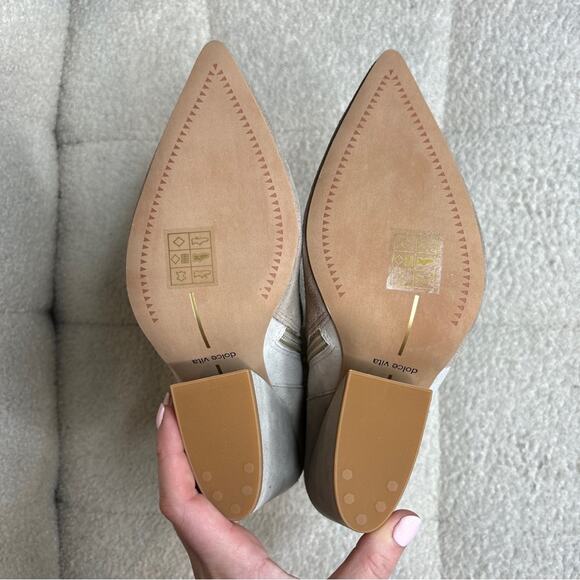 NEW Dolce Vita Neena Colorblock Suede Bootie - Picture 7 of 8